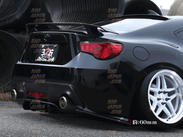 326 Power 3D☆STAR Rear Wing Trunk Spoiler FRP - BRZ ZC6 86 ZN6